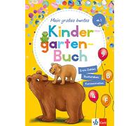 Klett Mein großes buntes Kindergarten-Buch: ab 3 Jahren, Erste Zahlen, Buchstaben, Konzentration
