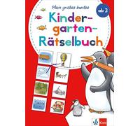Klett Mein großes buntes Kindergarten-Rätselbuch: ab 3 Jahren, Erste (Paperback)