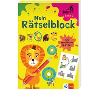 Klett Mein Rätselblock ab 6 Jahren Band 2: 100 kunterbunte Rätsel (Paperback)