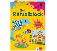 Klett Mein Rätselblock ab 6 Jahren: Kunterbunter Rätselspaß mit 100 (Paperback)