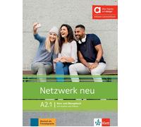 Klett NETZWERK NEU A2.1 Kurs- & Ubungsbuch MIT Audios & Videos HYBRID EDIT @ NEW