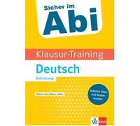 Klett Sicher im Abi Klausur-Training Deutsch Erörterung: Intensiv üb (Paperback)