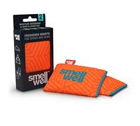 KletterRetter Unisex Adult Geometric Orange SmellWell Drying and Refreshing Cushion for Shoes, Gym Bags or even the Car Offset with a Fresh Scent, Plain
