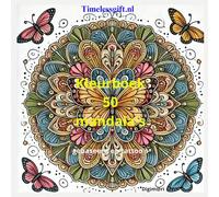 Kleurboek 50 mandala's: gebaseerd op tattoo's
