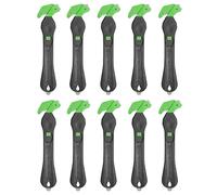 Klever - Eco XchangeXD Wide Blade Head Safety Box Cutter with Scraper (Pack of 10). Perfect for Cardboard, Film, Stretch & Shrink Wrap, Plastic Banding, Tape & Zip Ties.