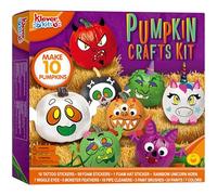 Klever Kits Halloween Arts and Craft Pumpkin Painting Kit, Party Favors for Kids, Halloween Pumpkin Decorating for Party Supplies, DIY Coloring Activities School Games