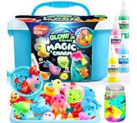 Klever Kits Magic Water Elf Craft Kits for Kids, Glow in the Dark Craft Kit