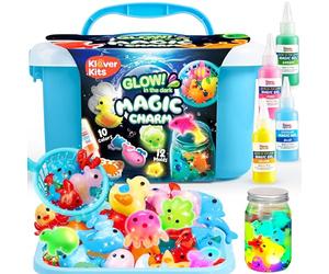 Klever Kits Magic Water Elf Craft Kits for Kids, Glow in the Dark Craft Kit