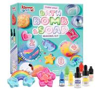 Klever Kits Make Your Own Soap Kit and Bath Bomb, Soap Making Kit for Kids, STEM Science Kits,DIY Craft for Kids, Girls Gift Age 6 7 8 9 10 11 12 Years,Gift for Birthday Christmas, Halloween