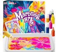 Klever Kits Marbling Paint Art Kit for Kids, Water Marble Paint Art, Arts and Crafts for Girls & Boys 6-12 Years Old, Paint Craft Kits, Birthday Gift Ideas Activities Toys,Presents