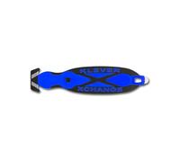 Klever X-Change, KCJ-XC-B, Safety Cutter, 6-1/2 in, Black/Blue