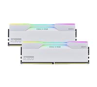 KLEVV CRAS V DDR5 RGB 32GB (2x 16GB) 6000MT/s CL28 Gaming Memory RAM kit XMP 3.0 High Performance Overclocking 28-36-36-76, Game faster with ultra-low CL28