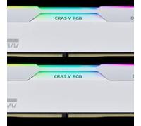 KLEVV CRAS V RGB 32GB (2x16GB) 6400MHz C32 DDR5 Dual Channel Kit - White