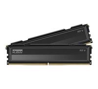 KLEVV FIT V DDR5 32GB (2x 16GB) 6000MHz CL30 Gaming Memory RAM kit | Supports XMP 3.0, Non-RGB, 1.35V, High Performance Overclocking 30-36-36-76, Low latency for faster response times
