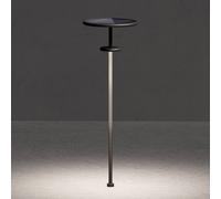 KLEWE LED solar lamp PLANET B anthracite 160 cm ground spike IP65