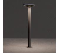 KLEWE LED solar path lamp Keope, anthracite, height 80 cm, IP65
