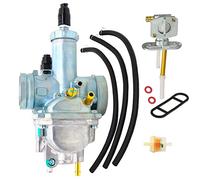 KLF220A Carburetor +Valve Switch Pump Replacement for Kawasaki Bayou 220 KLF220A KLF220,for bayou 220 carburetor,klf220 carburetor by FYSHIQING