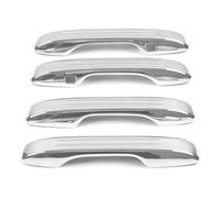 KLFDT Car Door Handle Cover for Honda 11th Generation Civic 2022,Car Exterior Door Handle Decoration Shell Anti Scratch Waterproof Accessories,B/Silver