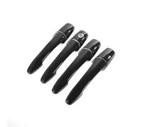 KLFDT Car Door Handle Cover for Mazda CX9 CX-9 2007-2014,Car Exterior Door Handle Decoration Shell Anti Scratch Waterproof Accessories,A/Painted black-A/Style 1