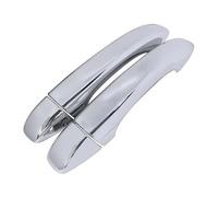 KLFDT Car Door Handle Cover for Renault Clio MK5 Lutecia 2020-2023,Car Exterior Door Handle Decoration Shell Anti Scratch Waterproof Accessories,A/Two doors without holes/electroplating