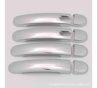 KLFDT Car Door Handle Cover for VW New Santana Sagitar Polo Tiguan,Car Exterior Door Handle Decoration Shell Anti Scratch Waterproof Accessories,A/Electroplating 2