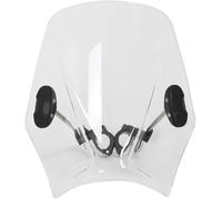 KLFDT Motorbike Windshield Deflectors for Keeway Superlight 125/150/200 22MM/28MM/25MM Handlebars,Motorcycle Windscreen Front Fairing Deflector Motorbikes Riding Accessory,A/Transparent