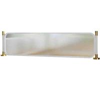 KLGFBDC Commercial Desk Privacy Screen DividerWhite 120x30cm Office Partition Panel Workstation Separator Compact Workspace Shield Ideal for Home & Office Use