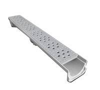 KLGFBDC Heavy Duty Trench Drain System, Linear Drainage Gutter for Concrete Driveway and Patios, Storm Water Management Device (39.4x11.8x13.8in)