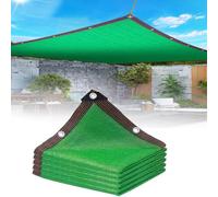 KLGFBDC Outdoor Sun Shade Sail Green Awning Canopy with Grommets UV Protection Shade Net for Greenhouse Rectangular HeatResistant Shade Cloth for Patio Garden (8x1)