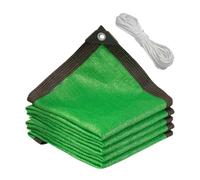 KLGFBDC Rectangular 6x6m Shade Netting with 8 Pins Weather Resistant Sun Protection Outdoor Shade Cloth for Greenhouses Gardens Agriculture