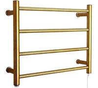 KLGFBDC Towel Warmer Bathroom Towel Rack Heated Towel Rack Towel Warmer Drying Rack Stainless Steel Tower Warmer With 4 Heating Rods Wall Mounted