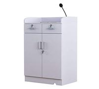 KLHGBH Lectern Podium,Heightened Bottom Design Multifunction Cabinet with Drawer,Apply to Classroom Conference Andtorium