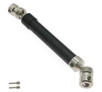 KLHYTGFA 1pcs Steel Rear Central Cvd Shaft Rear Half Steel Cup For Rc Hobby Model Car1/10 Vrx Octane Vetta Karoo Ftx Outlaw Upgraded part(Schwarz)