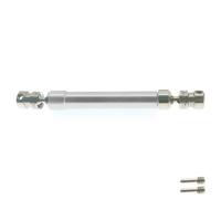 KLHYTGFA 1pcs Steel Rear Central Cvd Shaft Rear Half Steel Cup For Rc Hobby Model Car1/10 Vrx Octane Vetta Karoo Ftx Outlaw Upgraded part(Silver)