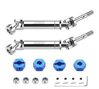 KLHYTGFA 2Pcs for RC Rear Drive Shaft CVD with Hex Hub Mount for Trax-xas Slash 2wd Slash VXL 4X4 Replace 6852
