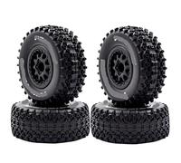 KLHYTGFA 4pcs 112mm For Slash Arrma Senton 727 Vkar 10sc Hpi Rc Car 1/10 Short Course Truck Tires Tyre Wheel With 12mm Hex(C 4pcs)