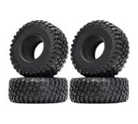 KLHYTGFA 4Pcs for 1.55" 95 * 35MM Wheel Tires .55 Inch Rubber Tyre for RC Car D90 TF2 Tam-iya CC01 LC70 LC80 Axial 90069 RC4WD
