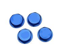 KLHYTGFA Alloy Enclosed Wheel Nut Cap 24mm for 1/5 Losi 5ive T ROFUN ROVAN LT KingmotorX2 for HPI BA-JA 5B 5T 5SC Remote Control Car Parts(For Losi 5ive T Blue)
