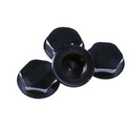 KLHYTGFA Alloy Enclosed Wheel Nut Cap 24mm for 1/5 Losi 5ive T ROFUN ROVAN LT KingmotorX2 for HPI BA-JA 5B 5T 5SC Remote Control Car Parts(For BAJA Black)