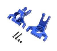 KLHYTGFA Aluminum Alloy C Hub Seat Steering Cup Rear Axle For ARRMA 1/10 KRATON OUTCAST 4X4 4S V2 BLX 1/8 Mojave Parts(Blue Rear Hubs)