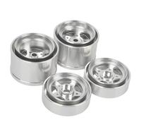 KLHYTGFA Aluminum Beadlock Wheel Rims Hub for Tam-iya Frog 1/10 Buggy