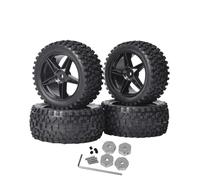 KLHYTGFA Aluminum Option Parts Uprights Arms/Oil Shocks/Bumper/Wheels for Tam-iya Hotshot 2, SuperShot, Hot Shot Boomerang BIGWIG Chassis(6600058)