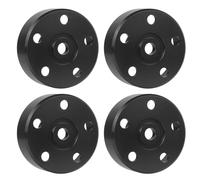 KLHYTGFA Aluminum Wheel Hex Hub adapters for Tam-iya Super ClodBuster Bullhead Upgrades Replace Parts(Schwarz)