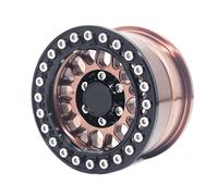 KLHYTGFA For 1/10 RC Crawler KMC Metal Wheel Hub 1.9-inch Upgrade Parts for SCX10 TRX4 Defender RC4WD D90 K10(Black bronze 4pcs)