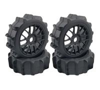 KLHYTGFA For RC Off Road Snow Sand Paddle Tires and Wheels 17mm Hex Hubs for Arr-ma =6S HSP Trax-xas 1/8