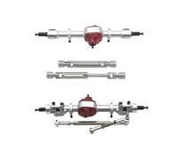 KLHYTGFA Front and rear axle drive shafts for 1/12 MN82T LC79 MN82S MN82Pro MN82(SILVER)