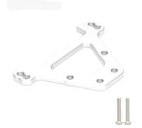 KLHYTGFA Front Rear Bulkhead Tie Bars 5323 5323R Aluminum Alloy For RC CAR Part Trax-xas 1/10 2.0 VXL REVO 3.3 Pro 4X4(Rear-Silver)