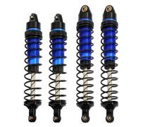 KLHYTGFA Metal Front And Rear Shock Absorber For Tr*-xs Slash 4X4 ARR-MA SENTON 4WD Typhon 1/10 RC Car Upgrades Parts(Blau)