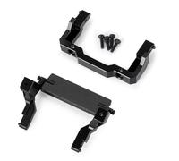 KLHYTGFA Metal Front Bracket Rear Car Body Shell Fixed Mounting Set for 1/24 RC Crawler Axial SCX24 Base Camp Upgrade Parts(Front and Rear)