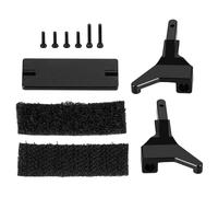 KLHYTGFA Metal Front Bracket Rear Car Body Shell Fixed Mounting Set for 1/24 RC Crawler Axial SCX24 Base Camp Upgrade Parts(Rear Body Mount)